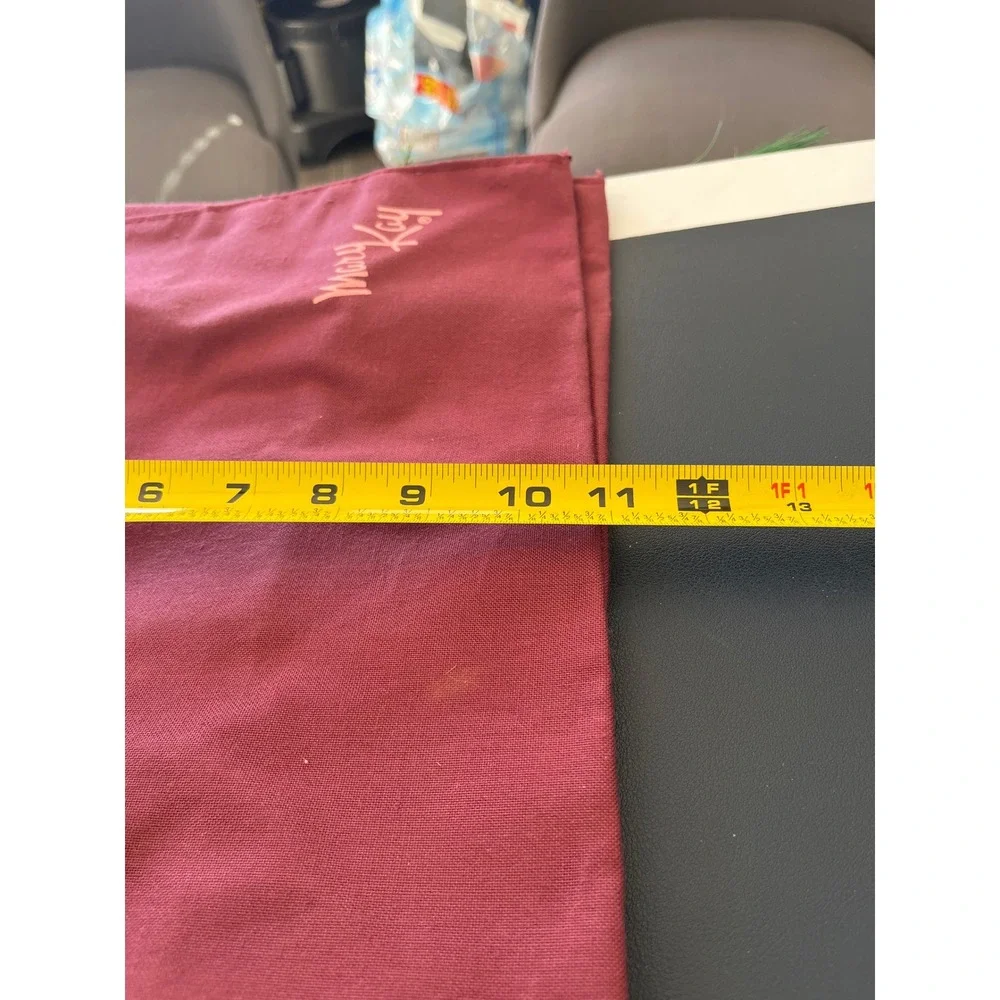 Mary Kay‎ Burgundy Canvas Tote Bag with Pink Logo